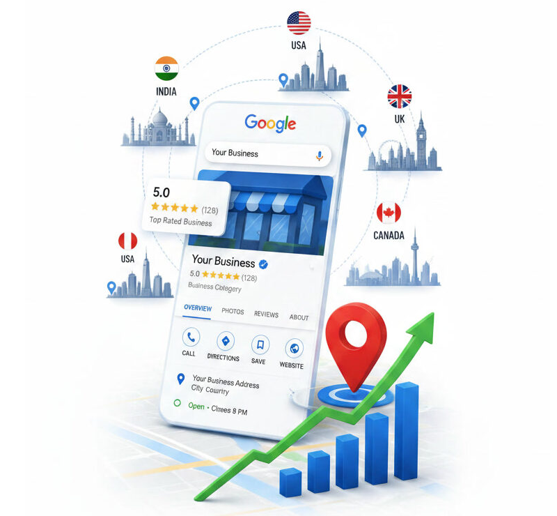 Google Maps SEO Services for Local Business Visibility service by ALL2ALL